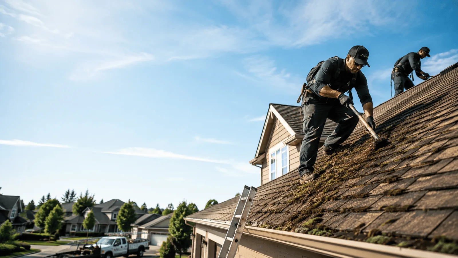 Roof Moss Removal in Lower Lake, CA near me